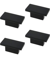 Rectangle Cabinet Knobs Cabinet Knobs 16mm/0.63" Mounting 4 Pcs Dresser Drawers
