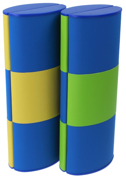 Sehr SchöNes Zauberetui / Logic / Change Gross In Der Farbe - Blau - Gelb - GrüN-image