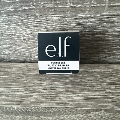 Elf Cosmetics Poreless Putty Primer-UNIVERSAL SHEER-Travel Size 0.14 Oz/4g-New!