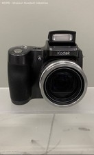 Kodak Digital Camera EasyShare ZD710 Black Silver Zoom Lens AS IS