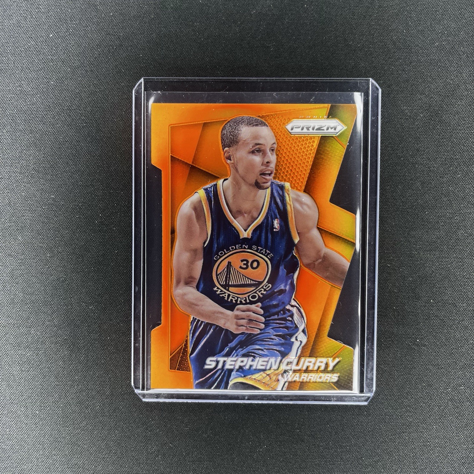 2014-15 Panini Prizm Stephen Curry #92 Orange Die-Cut Prizm /139