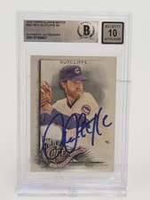 NEW 2022 Topps Allen &amp; Ginter #347 Rick Sutcliffe High Number SP SIGNED AUTO 10
