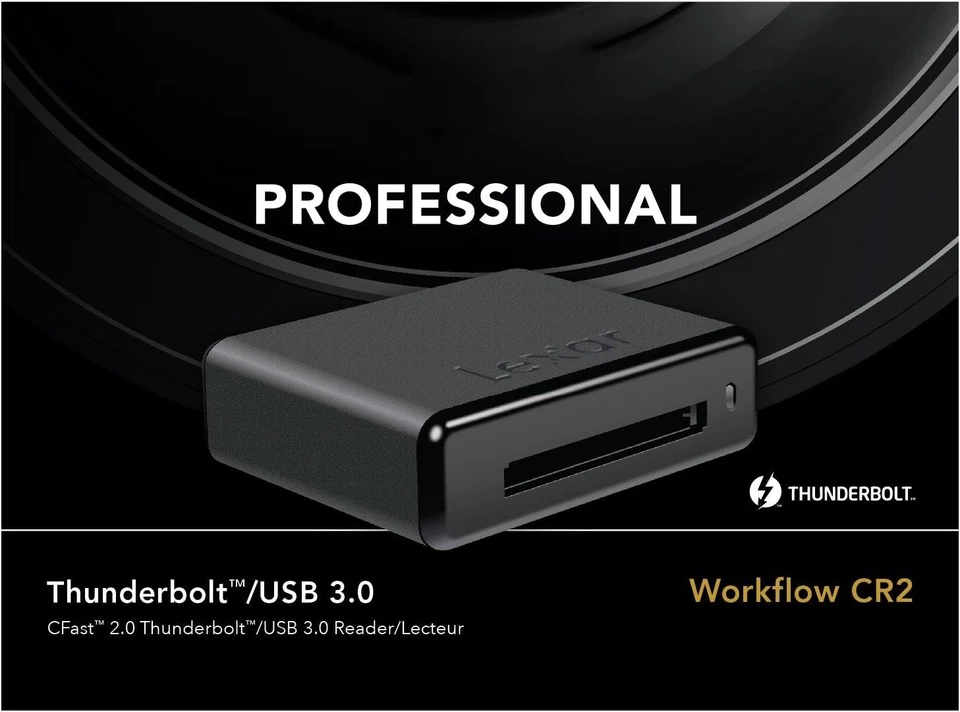 Lexar Workflow CR2 CFast Card Reader - Image 2 of 2