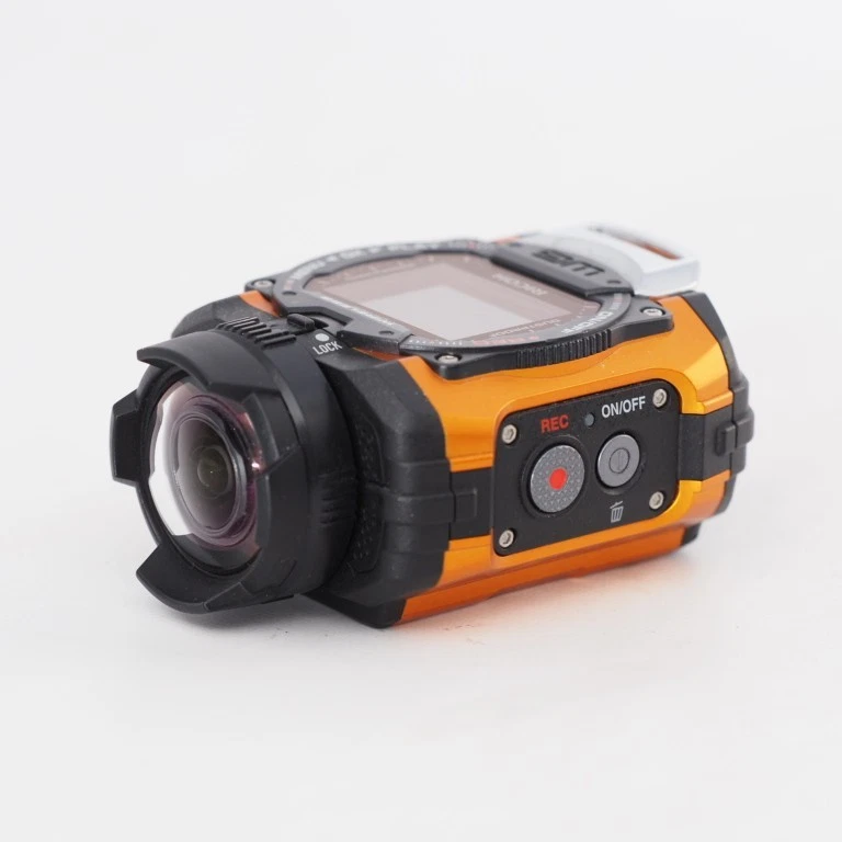 RICOH Waterproof Action Camera WG-M1 Orange WGM1 OR [Near Mint] #13097 - Image 2 of 4
