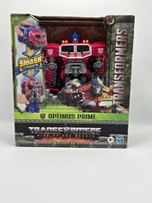 Hasbro Transformers 7 Rise of the Beasts Smash Changer 9" Optimus Prime Figure