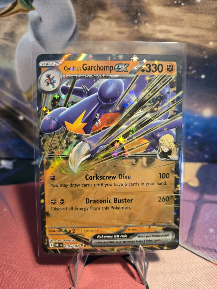 Cynthia's Garchomp ex - 104/182 NM Destined Rivals | eBay