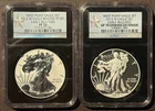 2013-W $1 SILVER AMERICAN EAGLE WEST POINT SET NGC PF70 SP70 : 06829-7412