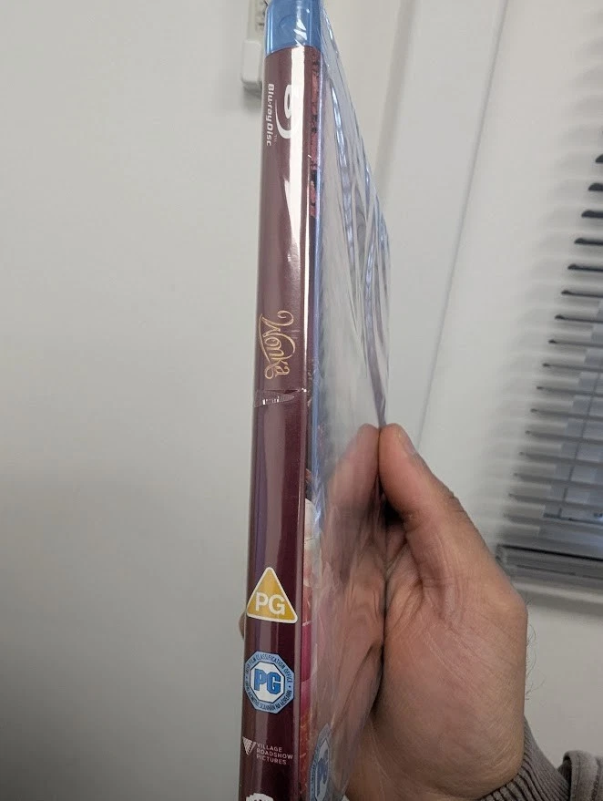 Wonka Blu-ray (2023) New and Sealed Cut to Side of Cover See Pics - Image 2 of 3
