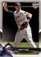 2018 Topps Bowman Holiday #THTSH Travis Shaw - BB