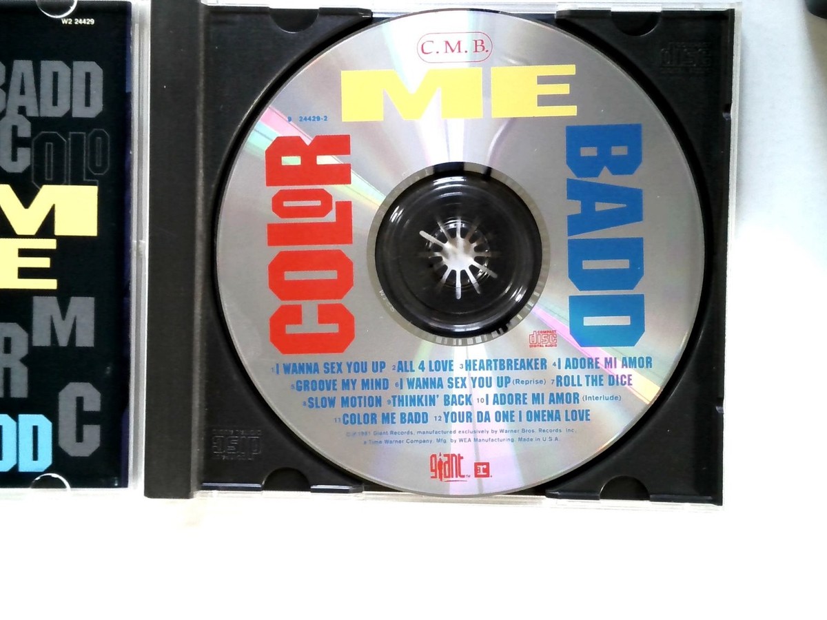 Color Me Badd - C.M.B. CD 1991 R&B Giant Records | eBay
