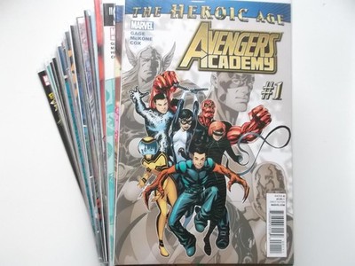 Avengers Academy Heft 1 - 39 + 14.1 + Giant Size 1 komplett US Marvel 2010 Zusta