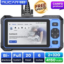 MUCAR 682 AI OBD2 Scanner All System Diagnostic ToolCANFD FCA autoauth NEW US