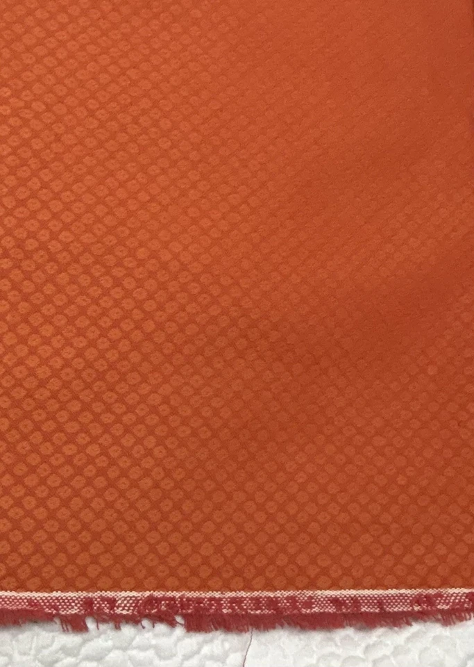 Fabulosa tela Shibori perenne de 2 yardas, en color coral rojo, interior-exterior Foto 2 de 3