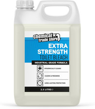 Thick Toilet Bleach 2.5L – Powerful Cleaner for Bathrooms, Drains & Floors – Ind 3.30 per litre