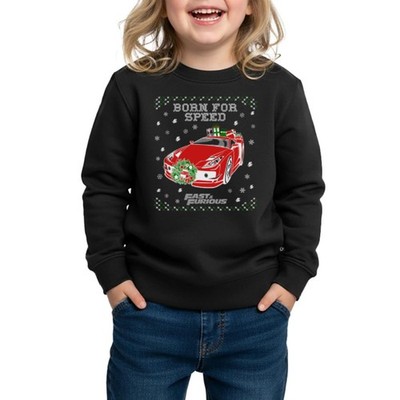 Fast And Furious Born For Speed Ugly Christmas Kinder Premium Organic Sweatshirt