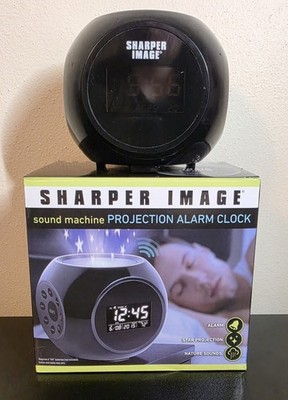 Sharper Image Star Projection, Digital Clock, Nature Sounds, & Date Alarm Clock
