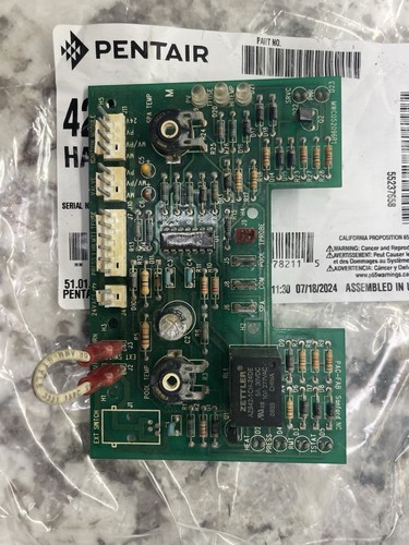 Pentair MiniMax Poolheizung elektronisches digitales Thermostat Platine 470179 - Bild 1 von 2