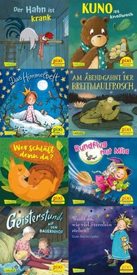 Pixi-Box 292: Schlaf schön mit Pixi (8x8 Exemplare) | Packeinheit in Verpackung