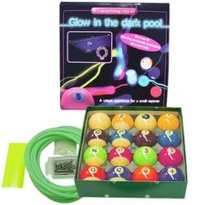 Belgian Aramith Glow in the Dark Pool Ball Set - FREE US SHIPPING