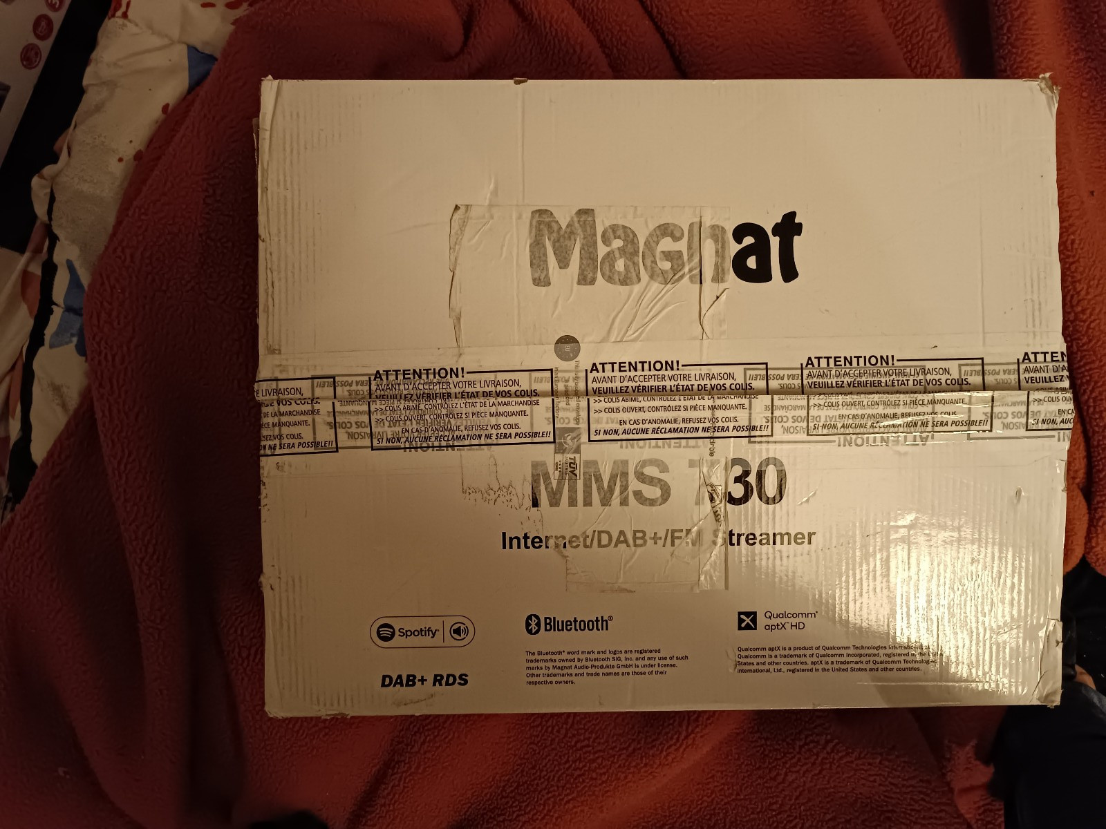 Magnat MMS 730 streamer Hi-Res avec châssis métallique rigide anti-vibration