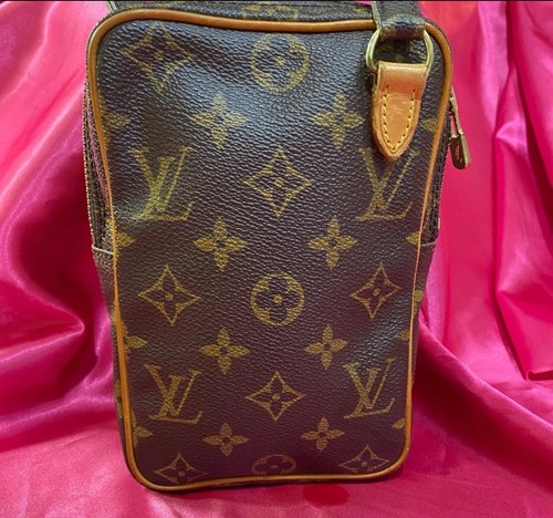 Louis Vuitton Monogram Amazon borsa a tracolla vintage designer borsa a tracolla mini - Foto 5 di 13