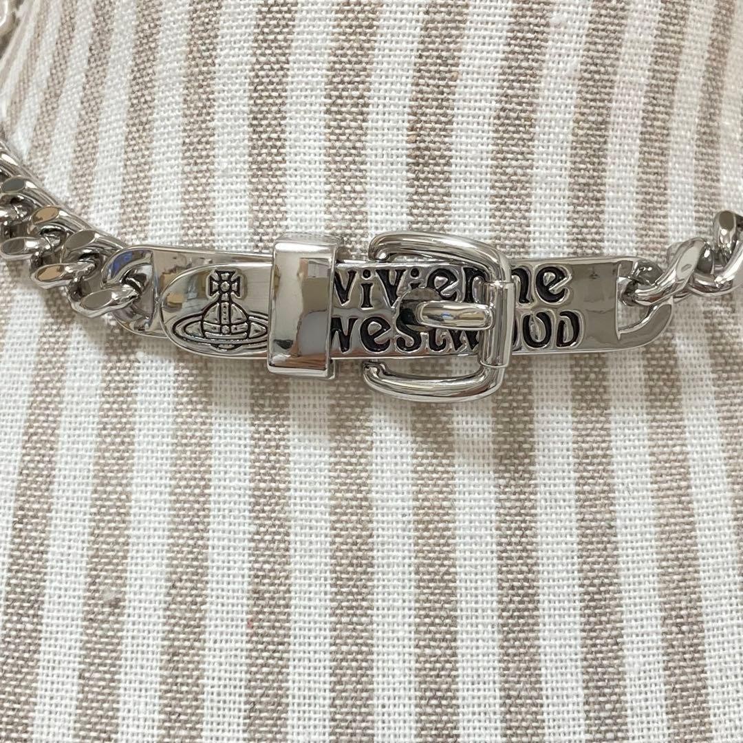 Vivienne Westwood｜AUGUSTINOチョーカー／silver Vivienne Westwood AUGUSTINO choker necklace Buckle Silver with