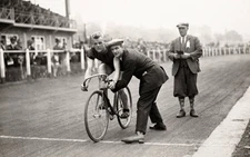 A British track cyclist Frederick Henry Wyld Perry Barr Cycling Tr- Old Photo