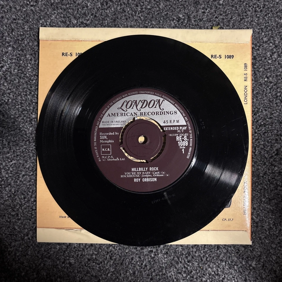 ROY ORBISON  HILLBILLY ROCK EP   (Handmade Cover) - Image 3 of 4