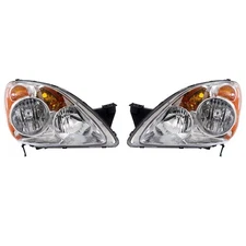 NEW PAIR OF HEADLIGHT FITS HONDA CR-V LX SPORT 2005-2006 33151S9AA11 33101S9AA11