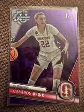 2023-24 Bowman U Chrome #75 Cameron Brink Purple Mini-Diamond Refractor #/399