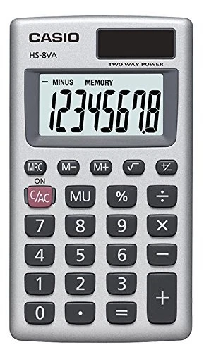 Casio Inc. HS8VA Standard Function Calculator sturdy - Image 3 of 4