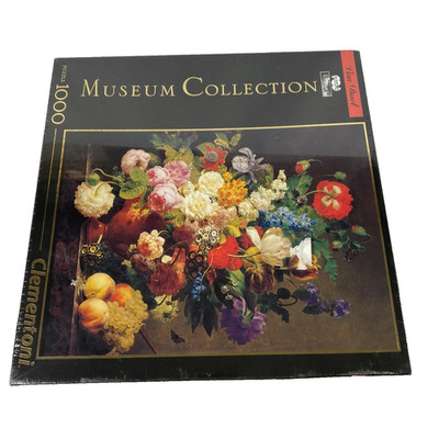 Clementoni Museum Collection Van Dael 1000 Pc Floral Still Life Jigsaw