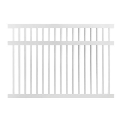 #ad Neptune 5 Ft. H X 6 Ft. W White Vinyl Pool Fence Panel $168.63