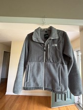 The North Face Denali Womens M Gray Full Zip ...