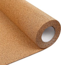 FunStick Self Adhesive Cork Roll 1.5mm Wall Decorative Paper Bedroom Removable 