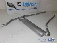 Imasaf Auspuffanlage Ab Kat für Fiat Panda 1.3 D Multijet 4X4 (169) 2004-10/2006