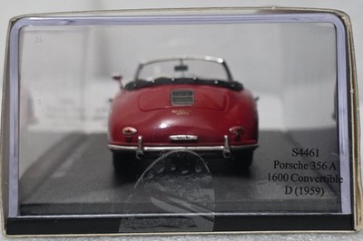 MINICHAMPS Porsche 356 A Coupé 1959 レッド Porsche 356 A 1600 Convertible D 1959 Red 1:43 Spark S4461