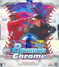 2023 Topps Bowman Chrome MLB Baseball Hobby Box Sealed with Shrink Wrap