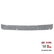 Rhinestone Rear Bumper Guard,Anti-Scratch Rhinestone Auto Rear Bumper Strip