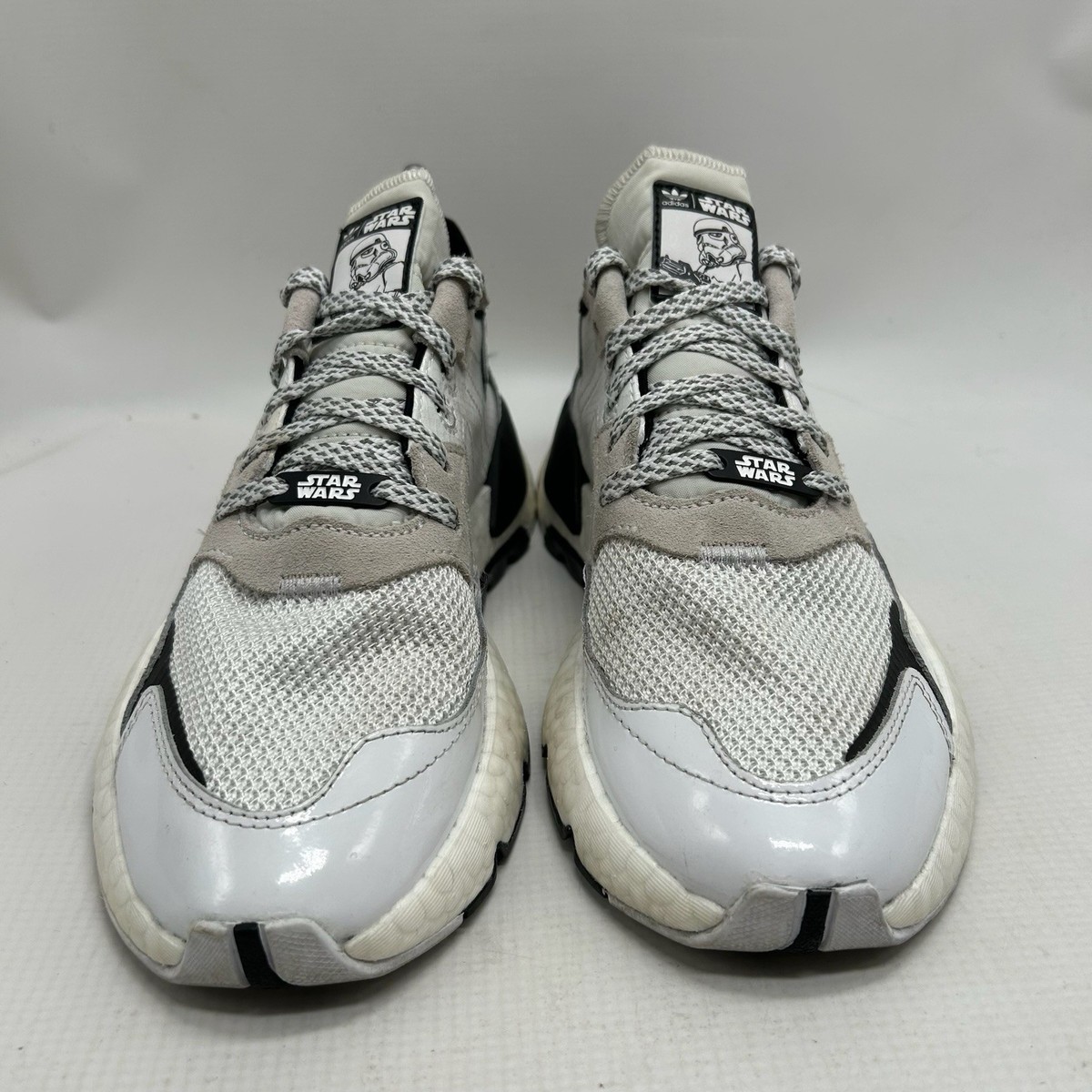 Adidas Nite Jogger X Star Wars Storm Trooper Men\'s Size 6‎ FW2287 Athletic Shoes Adidas Star Wars x Nite Jogger Stormtrooper | Mercari main image 2