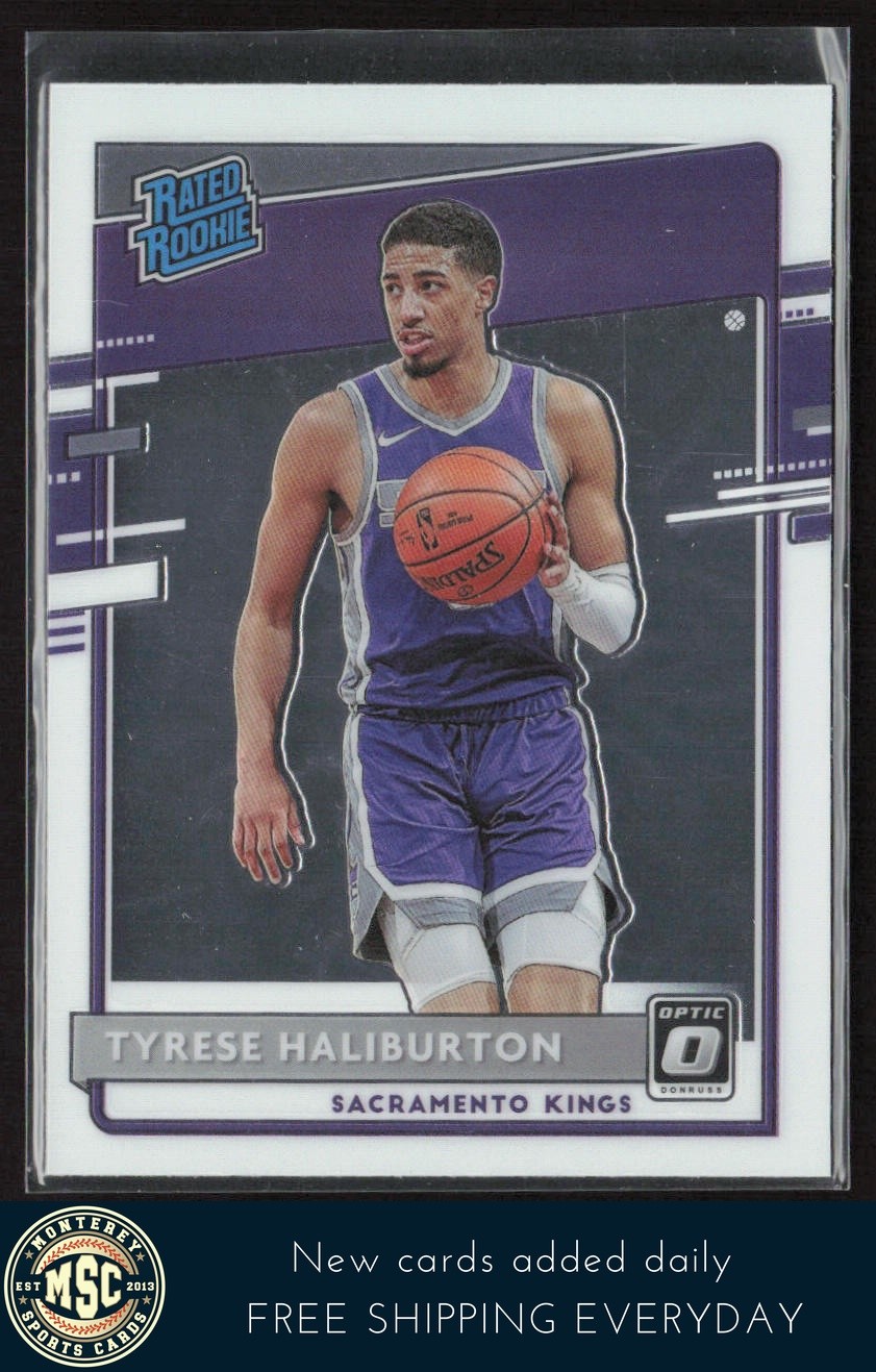 Tyrese Haliburton 2020-21 Donruss Optic Rated Rookie #162 RC Kings