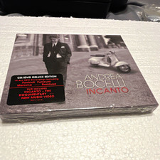 Andrea Bocelli Incanto Deluxe Limited Edition CD/DVD Digipak Decca 2008