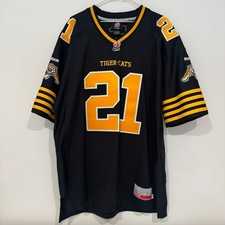 Simoni Lawrence Hamilton Tiger Cats CFL Football Jersey Reebok Size XL