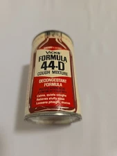 Vintage Vicks Formula 44-D Cough Mixture 