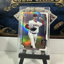 🔥Topps 2015 Bowman Chrome Refractor Tyler DeLoach #BCP46 /499 Angels🔥