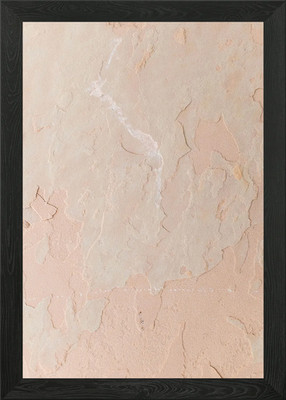 Der rosa Marmor gerahmtes Wandbild Poster Leinwanddruck Bild