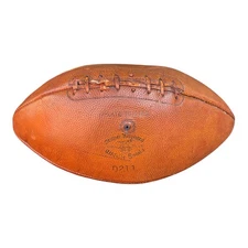 Vintage 1940s Draper & Maynard D211 Leather Football Frank Leahy Notre Dame