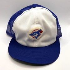 Vintage 1980s Toronto Blue Jays MLB SnapBack Hat Cap Annco Made In USA - Large