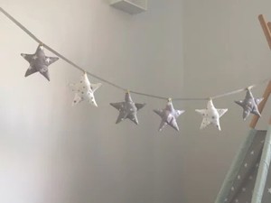grey bunting for nursery