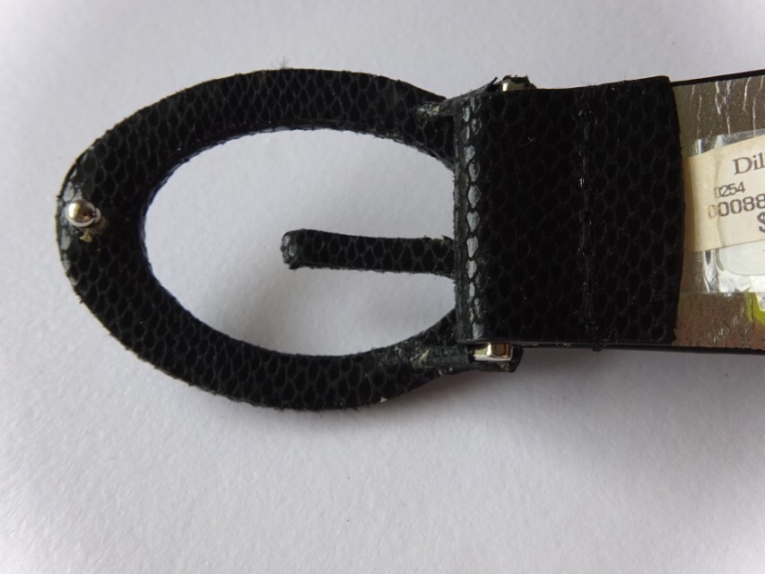 2 Guess belts. Stylish Guess belts.  1 black, 1 snakeskin GUESS® Reversible G Buckle Belt main image 3